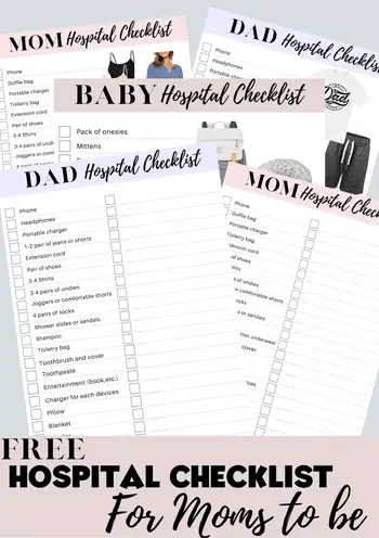 Ultimate Hospital Bag Checklist for Mom, Dad, and Baby: What You